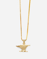 Anvil Necklace Gold