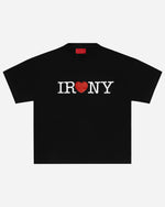 Irony Tee Black