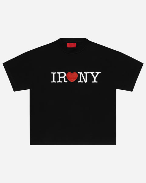 Irony Tee Black