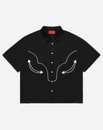 Two Tooth Bowling Shirt Black