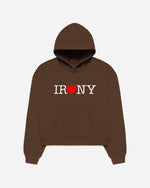Irony Hoodie Brown