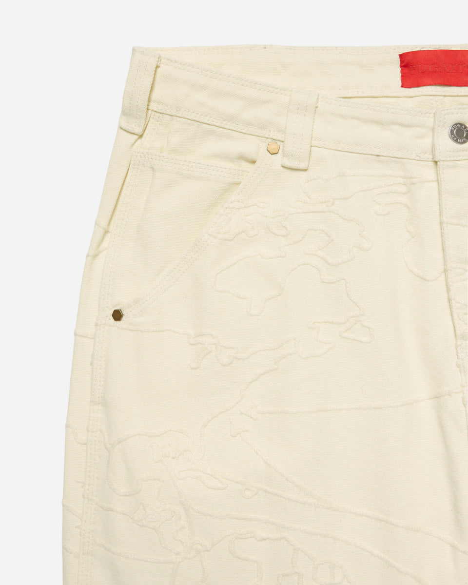 Chain Stitch Trade Route Work Pants Cream – FUGAZI®