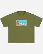 Gazi Oil Tee Olive