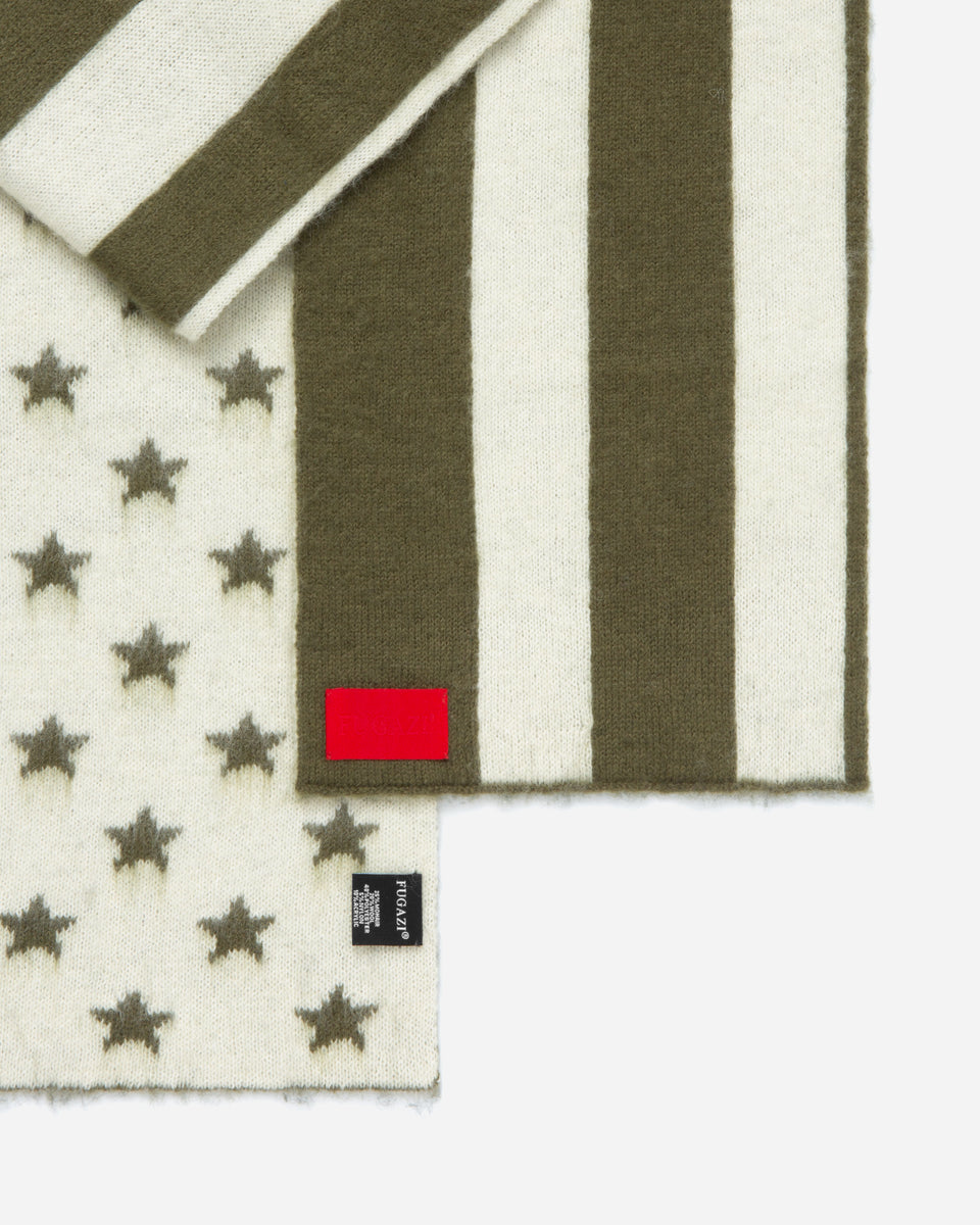 Big Green Flag Scarf – FUGAZI®
