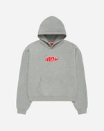 Chain Stitch Ogo Hoodie Grey