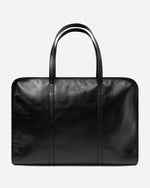 Leather Laundry Traveler Bag Black