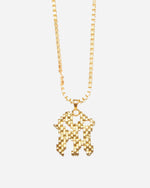 NY Censored Necklace Gold
