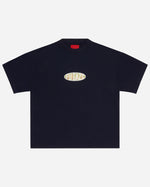 Plaid Ogo Tee Navy