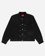 Novelty Denim Jacket Washed Black
