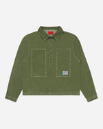 1940 Denim Pullover Green