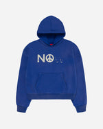 Peace Hoodie Blue