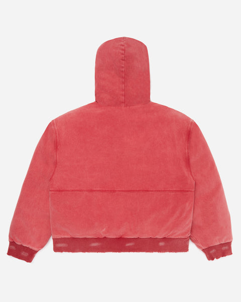 Super Duty Down Jacket Washed Red