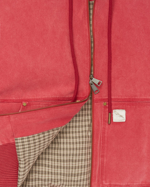 Super Duty Down Jacket Washed Red