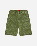 Soldier Camo Denim Shorts
