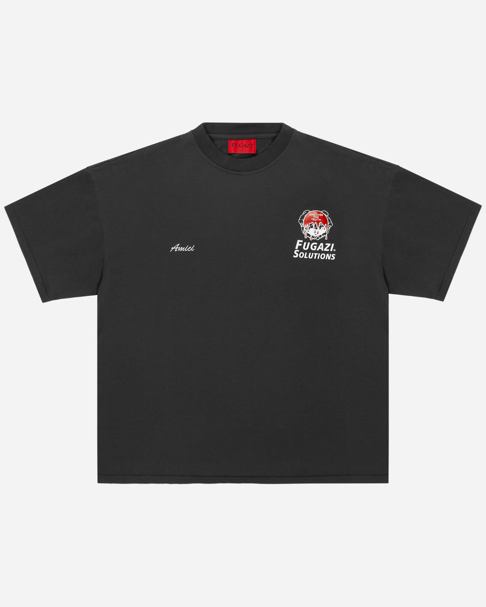 【IONSEOUL】 The Fugazi Short Sleeve T Shirt 4JH390 FUGAZI-SOLUTIONS-TEE-