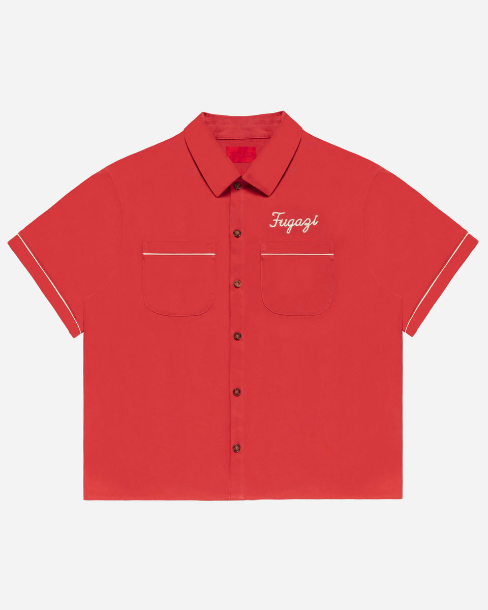 Willful Infringement Bowling Shirt Red – FUGAZI®