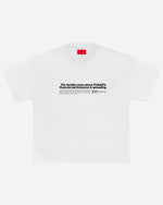 Terrible News Tee White