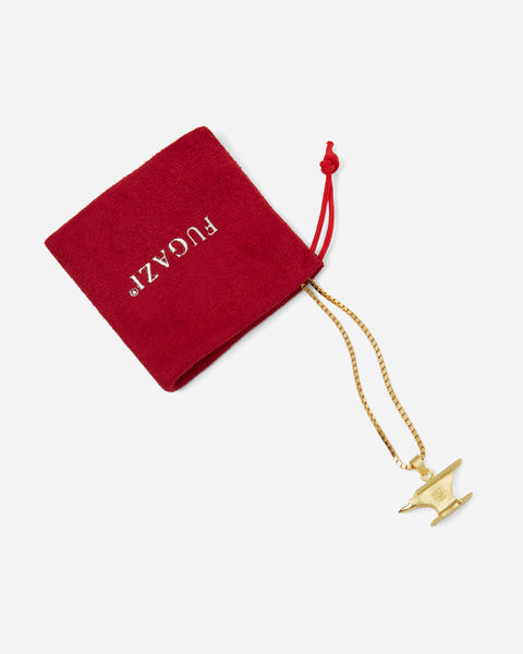 Anvil Necklace Gold