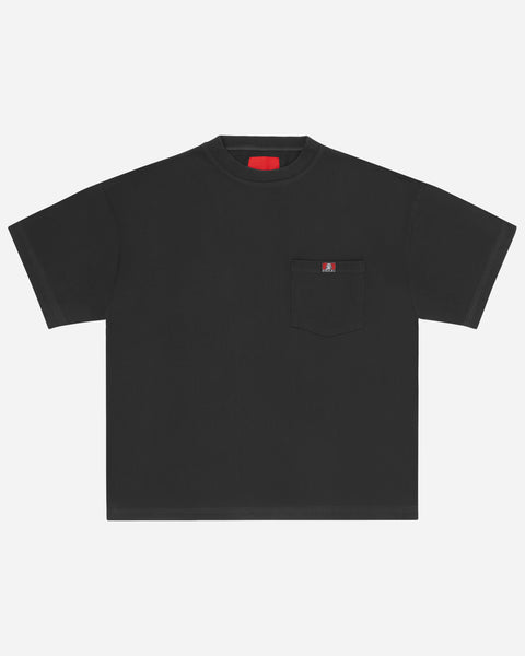 Ben Pocket Tee Washed Black