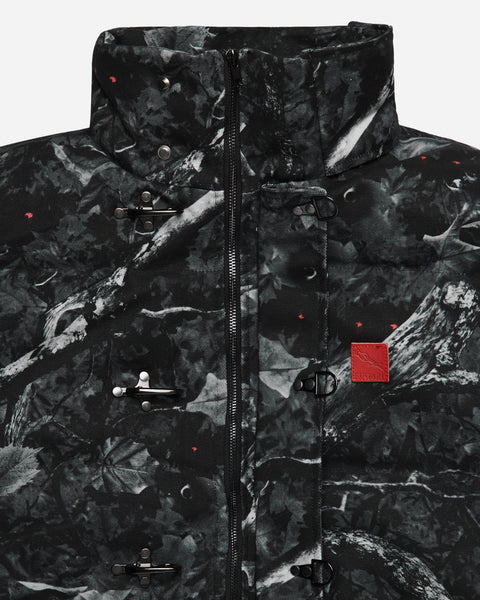 Sniper Camo Puffer Jacket Black