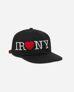 Irony Hat Black