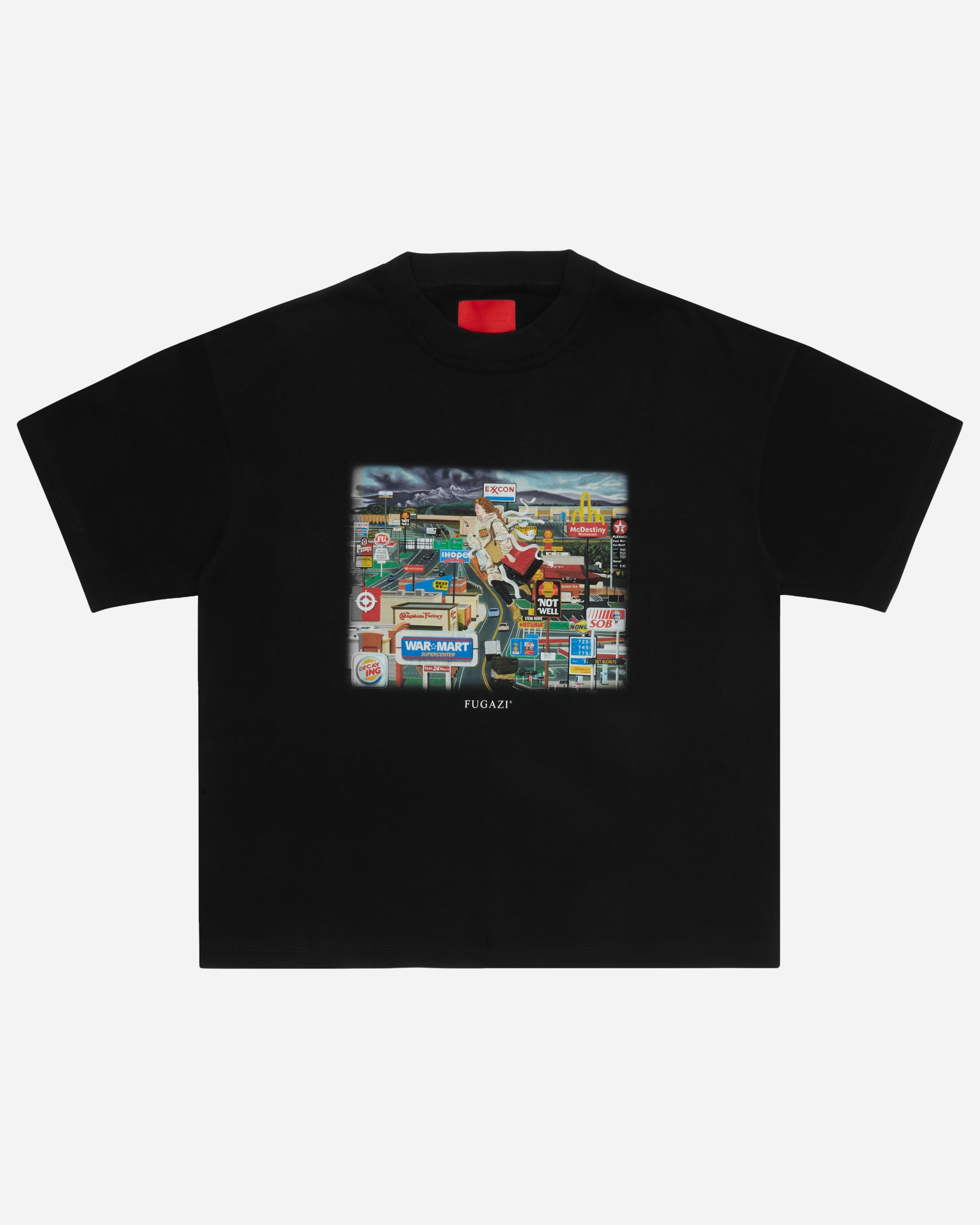 FUGAZI 長袖Tシャツ ブラック All – FUGAZI®