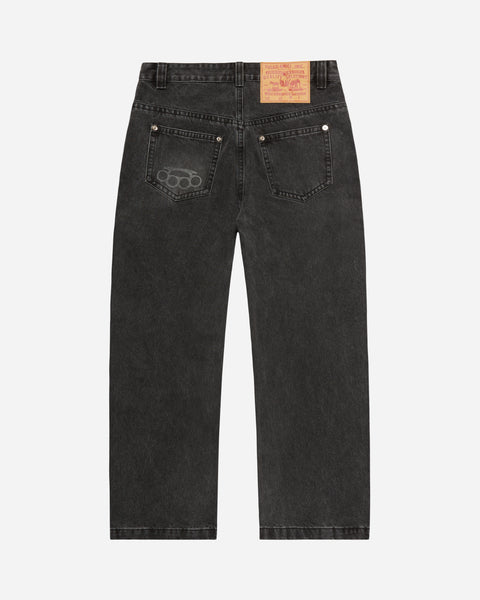 Novelty Jeans Washed Black