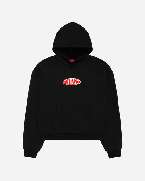 Chain Stitch Ogo Hoodie Black