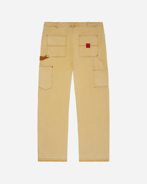 Washed Double Knee Work Pant Tan