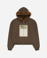 Blood Chit Hoodie Olive