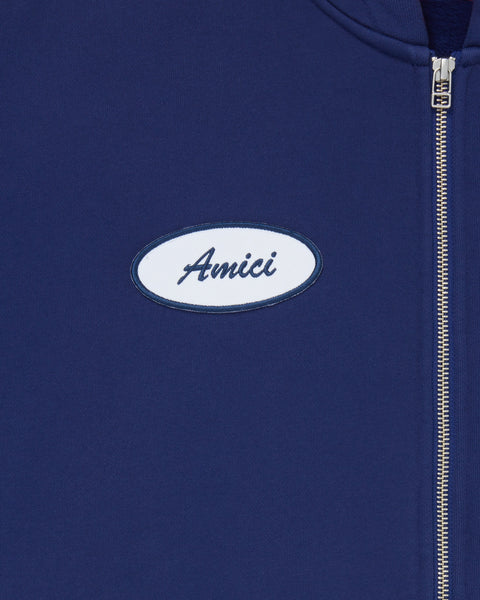 Beam Zip Hoodie Navy