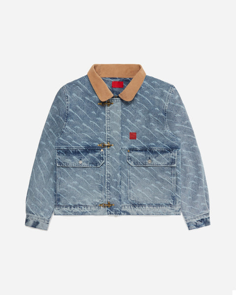 Rogue Hooded Denim Work Jacket