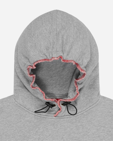 Double Layered Boxing Glove Hoodie Grey