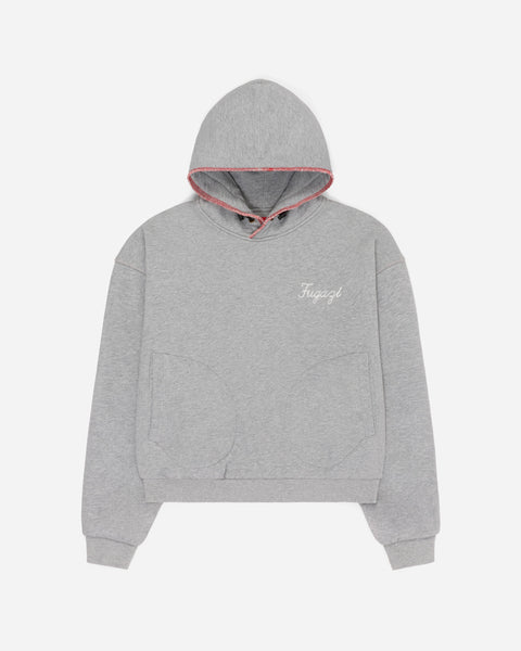 Double Layered Boxing Glove Hoodie Grey