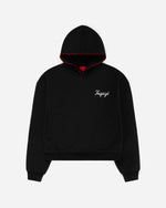 Double Layered Boxing Glove Hoodie Black