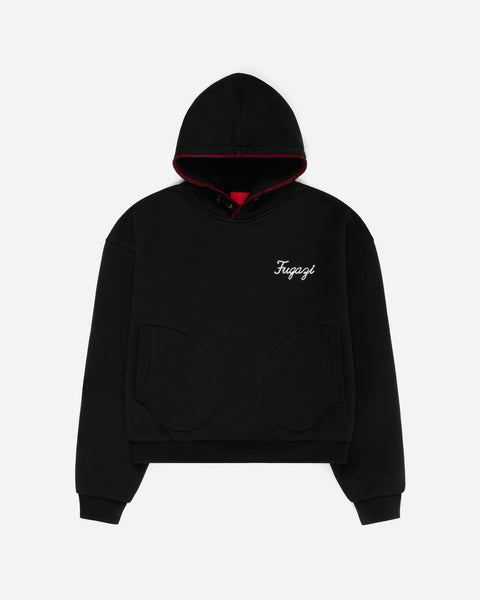 Double Layered Boxing Glove Hoodie Black