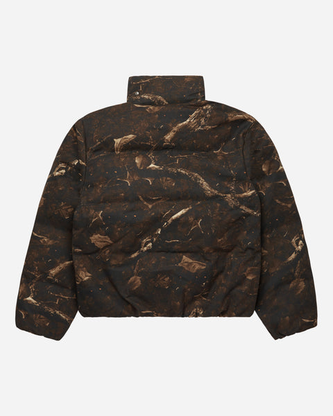 Sniper Camo Puffer Jacket Brown