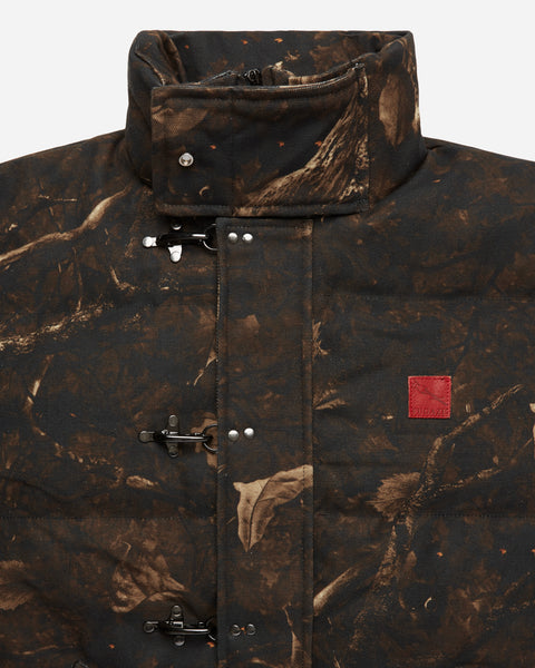 Sniper Camo Puffer Jacket Brown