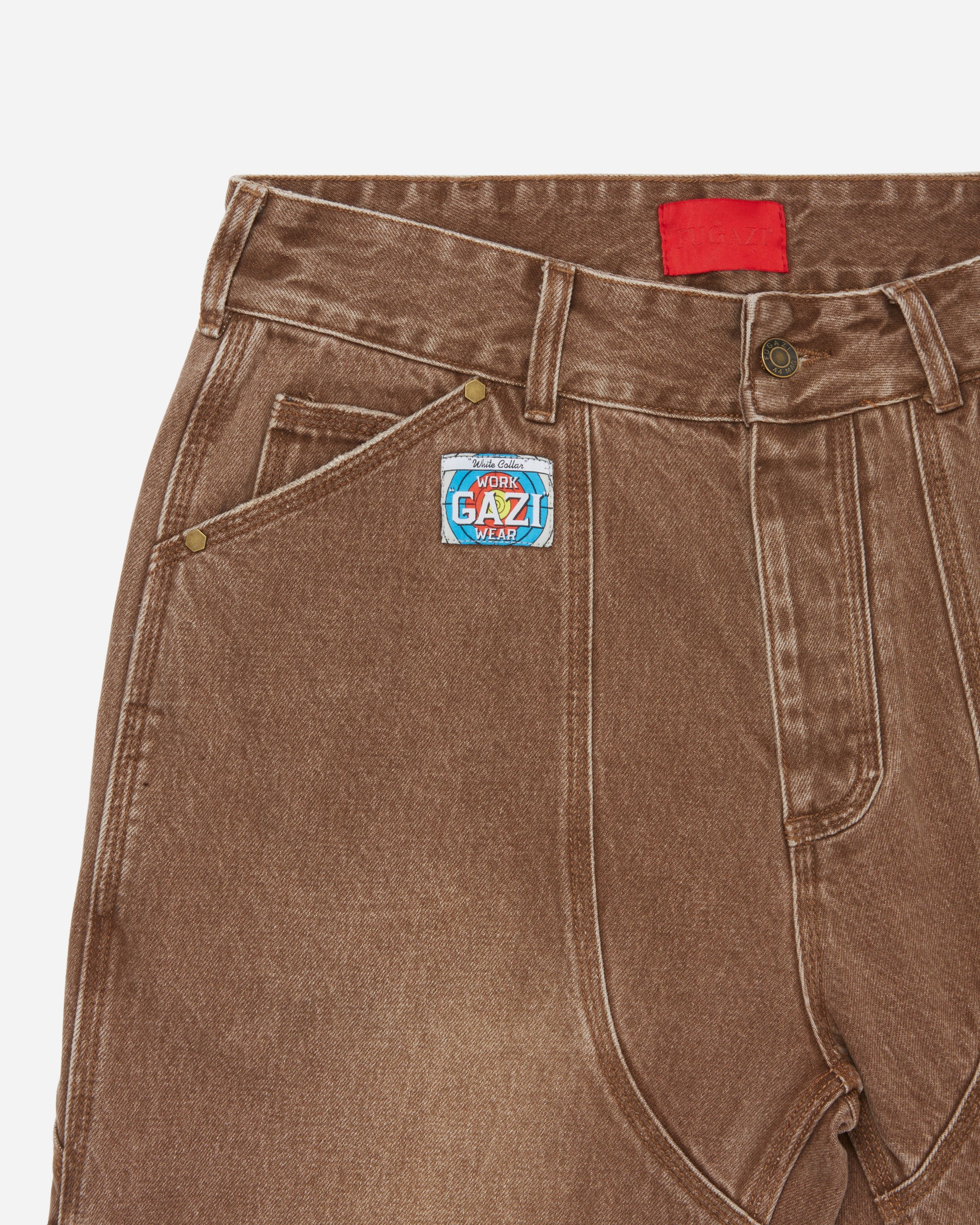 1940 Pant Faded Brown – FUGAZI®