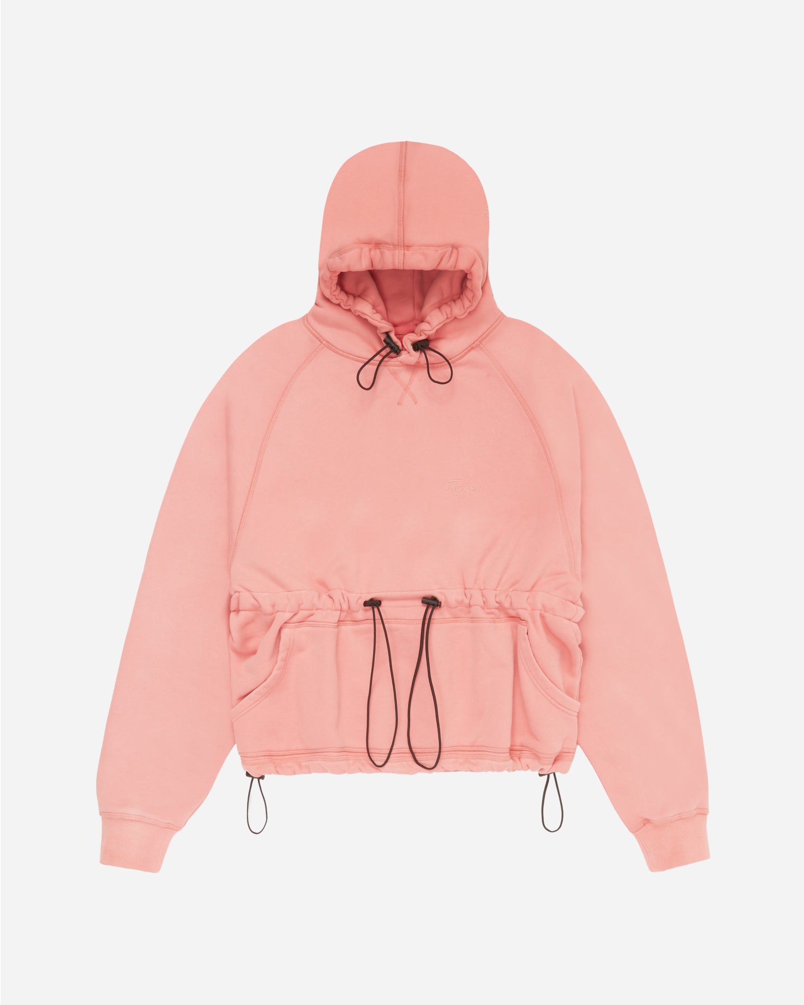 Bungee Hoodie Coral