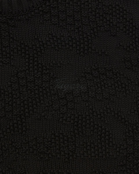 Camotex Knit Sweater Black