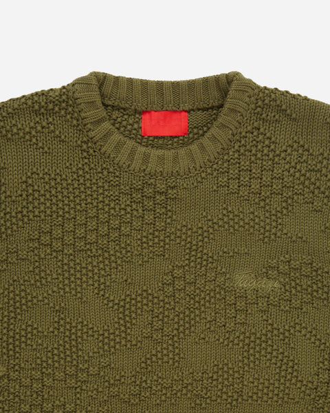 Camotex Knit Sweater Olive