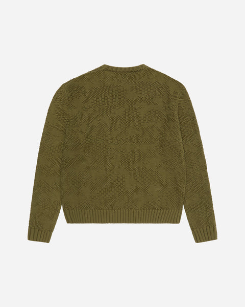 Camotex Knit Sweater Olive