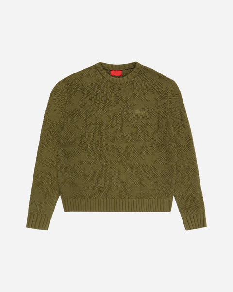 Camotex Knit Sweater Olive
