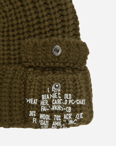 Cargo Knit Beanie Olive