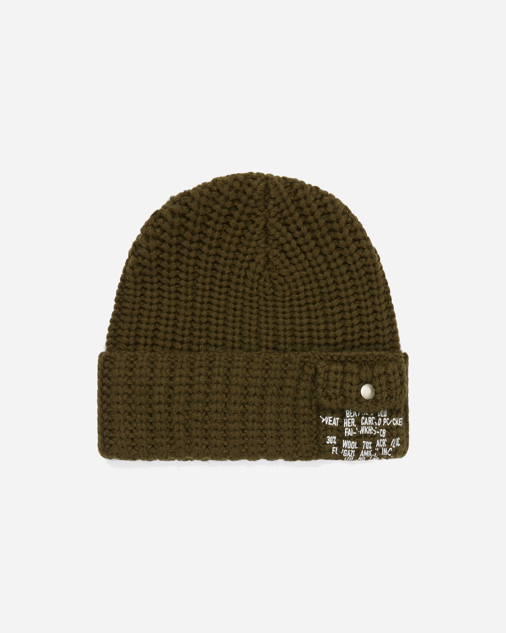 Cargo Knit Beanie Olive
