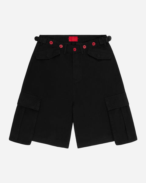 F-55 Baggy Cargo Short Black