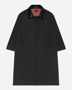 fuga ウール ブラック ピーコート 6ボタン Contraband Coat Black – FUGAZI®