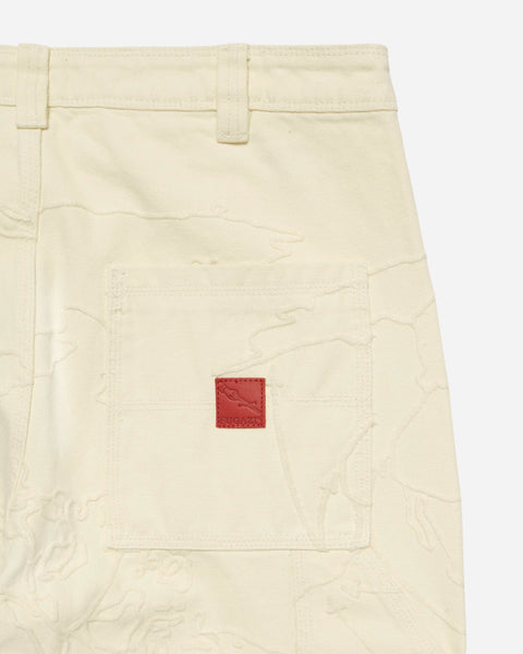 Chain Stitch Trade Route Work Pants Cream