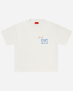Laundromat Tee White